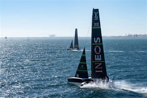 Luna Rossa and INEOS Even After Two Redline Matches